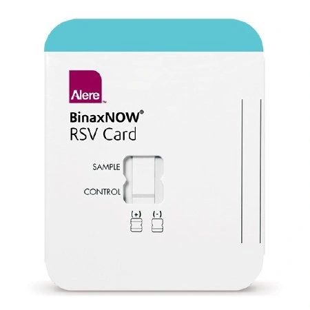 Rapid Diagnostic Test Kit BinaxNOW® Immunochromatographic Assay Respiratory Syncytial Virus Test (RSV) Nasopharyngeal Swab / Nasal Wash Sample CLIA Waived 10 Tests , Alere 430-100