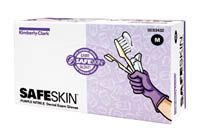 Glove Exam PF Nitrile Large Purple Safeskin 100/Bx, 10 BX/Case , Halyard Health(Kimberly Clark) (53433)