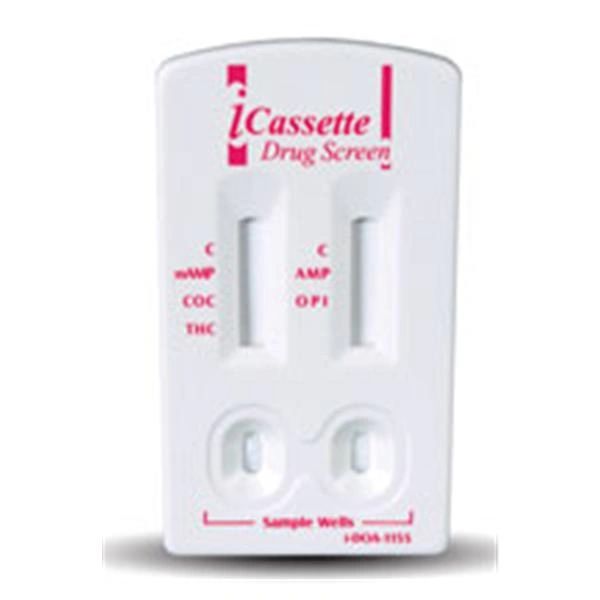 iCassette 5 Panel Drug Screen Test Kit Cassette 25/Box , Alere IDOA-1155