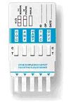 5-Panel Instant Urine Dip Drug Test Card THC,Coc,Amp,Meth,Mor 100 Tests/Box , URTX-5panel-1