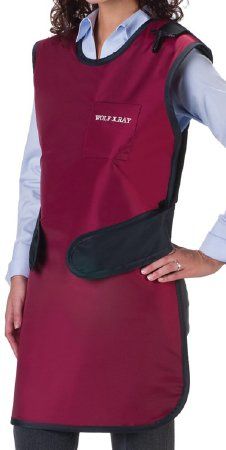 X-Ray Apron Easy Wrap Style Size Large , Color Royal Blue Wolf X-Ray 65023-39