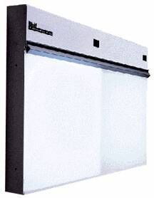 X-Ray Illuminator Trimline Plus Hi-Lo 2 Bank 1-Tier 6 Lamp 15 Watts Wall Mount , Wolf X-Ray 29002