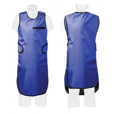 X-Ray Apron Easy Wrap Style Size Medium Color Navy Blue , Wolf X-Ray 65021-22