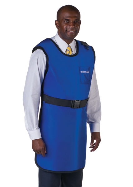 X-Ray Apron Easy Wrap Style Sixe 2X Large ( 26 x 42 inch ) Color Royal Blue Wolf X-Ray 65027-20