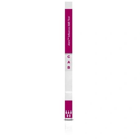 Immunochromatographic Assay Influenza A + B Nasal Swab Sample CLIA Waived 25 Tests , Alere 412000