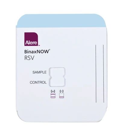 BinaxNOW Immunochromatographic Assay Respiratory Syncytial Virus Test (RSV) Nasopharyngeal Swab / Nasal Wash Sample CLIA Waived 22 Tests , Alere 430122