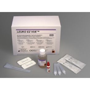 Rapid Diagnostic Test Kit Leuko Ez Vue Immunochromatographic Assay Fecal Lactoferrin Stool Sample 25 Tests , Alere T30355