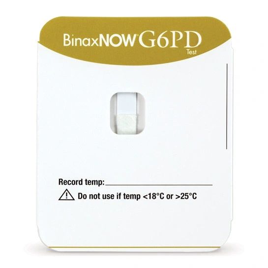 Test BinaxNow G6PD (Glucose-6-Phosphate Dehydrogenase) 25 Tests , Alere 780-000