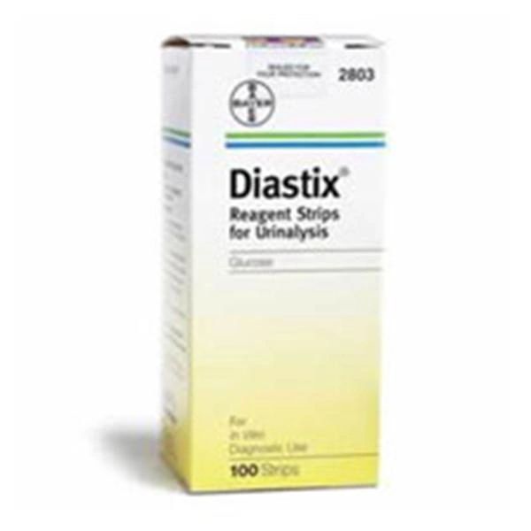 Diastix Glucose Urinalysis Test Strip 100/Box . Bayer 2803