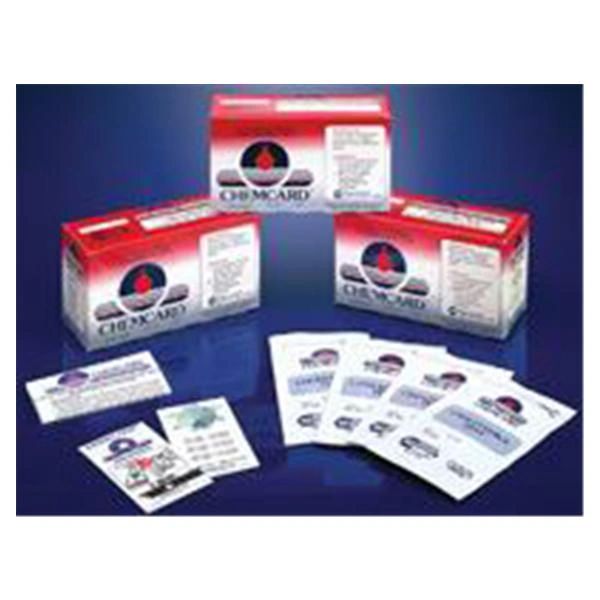 Chemcard Cholesterol Test T-Shaped 24/Pk , Chematics 43288