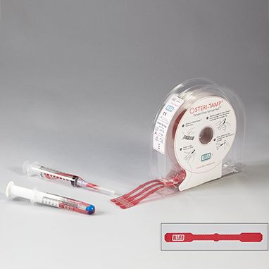 Steri-Tamp Tamper-Clear Syringe Seals , 1000/Roll , HCL 19980