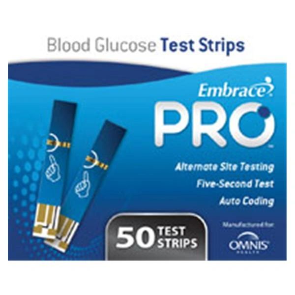 Embrace Pro Blood Glucose Test Strip 50 Count