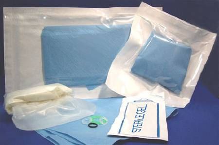 Ultrasound Probe Cover Kit Sheathes 4 X 96 Inch Sterile Ultrasound Probe Covers , 30/Case , Sheathing Technologies 5-964KIT