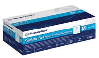 Glove Exam PF Vinyl Medium NS White Synthetic Plus 100/Bx, 10 BX/Case , Halyard Health(Kimberly Clark) (50032)