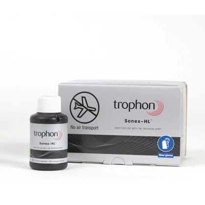 Ultrasound Disinfection Cartridge Trophon Sonex-HL 6 X 80 mL Bottles For Trophon EPR Disinfection System GE E8350NJ