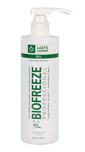 BioFreeze Professional Lotion 16 oz dispenser bottle