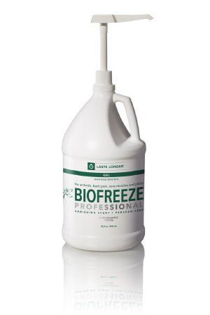 Cold Therapy Pain Relief Biofreeze 5% Menthol USP Gel 1 gal , Biofreeze 13433