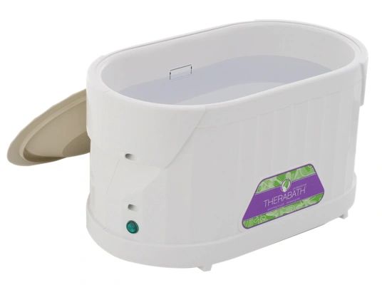 Therabath Paraffin Bath, white - with 6 lb wintergreen paraffin , Fabrication 11-1170