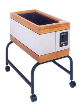 Dickson Paraffin Bath PB-105 with mobile stand and 50 lb of paraffin , Fabrication 11-1153