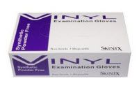 Glove Exam PF Vinyl Medium NS White Skintx 100/Bx, 10 BX/Case , HS-70010M