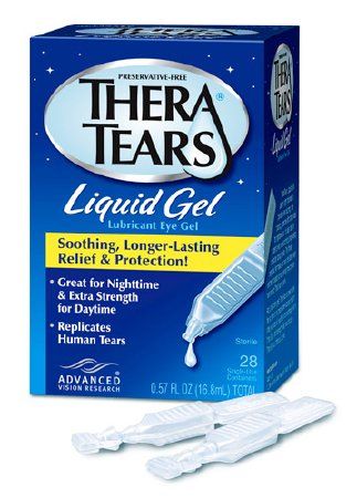 Lubricant Eye Gel Thera Tears 16.8 mL Drop , Advanced Vision 58790000228