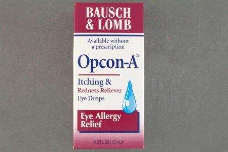 Antihistamine Eye Drops Opcon-A 0.5 oz. Drop , Bausch & Lomb 10119002090