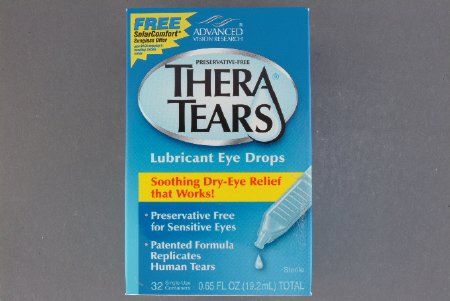 Lubricant Eye Drops Thera Tears 0.65 oz. Drop , Advanced Vision 58790000032