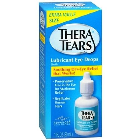 Lubricant Eye Drops Thera Tears 1 oz. Drop , Advanced Vision 58790000130