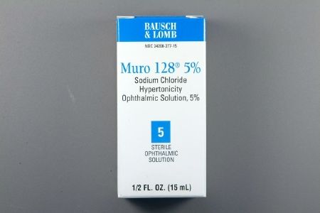 Lubricant Eye Drops Muro 128, 15 mL Drop , Bausch & Lomb 24208027715