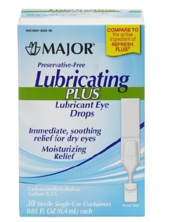 Lubricant Eye Drops Major 4 mL Liquid , Major 00904632946