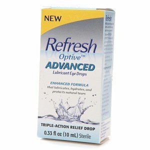 Lubricant Eye Drops Refresh Optive Advanced 4 oz. Drop , Allergan 00023430710