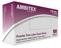 Ambitex PC Glove PF Latex X-Small 100/Bx, 10 BX/Case , HS-LXS240