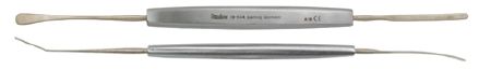 Miltex Ophthalmic Spatula Double Ended Castroviejo 5-1/2 Inch Steriling Silver , Miltex 18-564