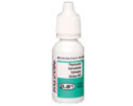 Local Anesthetic Proparacaine HCl 0.5% Ophthalmic Drops Bottle 15 mL , Sandoz 61314001601