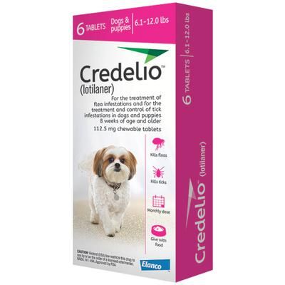 Credelio Chewable Tablets 10 x 6/Pkg , ELANCO CA5458Y07AM