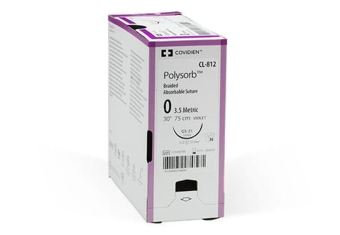 Polysorb Suture CL-927, 36" (GS-13) 36/Box , Size 0 , COVIDIEN CL927