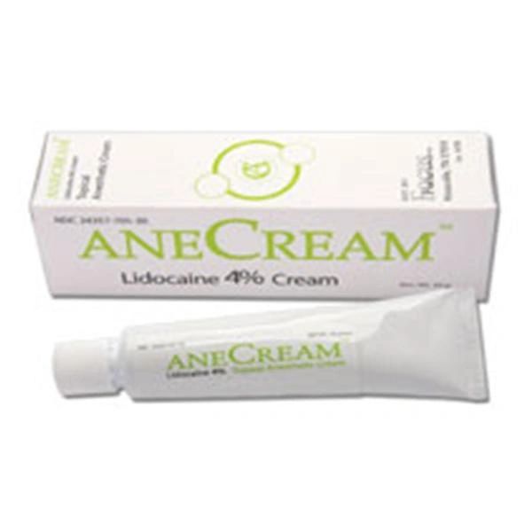 ANECREAM Lidocaine Cream 4% Tube 30gm/Tb , Focus Health 24357070130