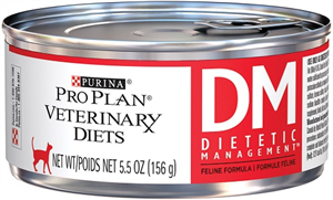 Pro Plan Veterinary Diets DM Dietetic Management Feline Formula, 5.5 oz , 24/Case , Purina 003810013800