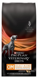 Pro Plan Veterinary Diets OM Overweight Management Select Blend Canine Formula, 32 lb , Purina 003810014965