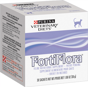 Pro Plan Veterinary Diets FortiFlora Feline Probiotic Supplement , 180 Packs/Case , Purina 003810012990