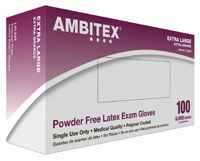 love Exam PF Latex XL NS Cream Ambitex 100/Bx, 10 BX/Case , HS-LXL240