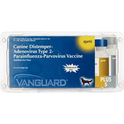 Vanguard Plus 5 25 x 1 Dose , ZOETIS 10009724