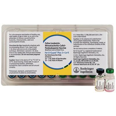 Fel-O-Guard Plus 3 + Lv-K 25 x 1 ml Dose , ELANCO AV686281AAM