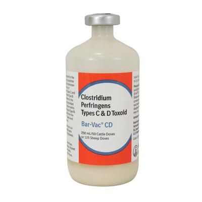 Bar-Vac CD Injection 250 ml (50 Doses) , Each , 10/Case , BOEHRINGER INGELHEIM 135536