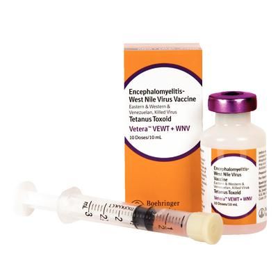 Vetera VEWT + WNV Vaccine 10 ml (10 Doses) , BOEHRINGER INGELHEIM 139067