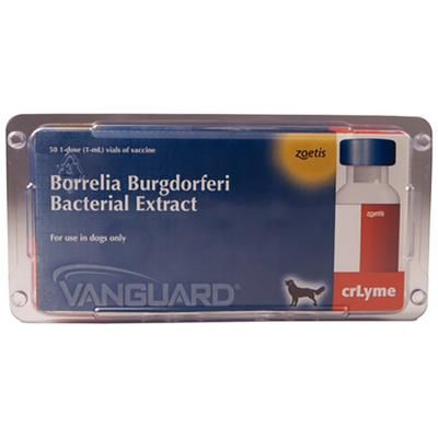 Vanguard crLyme Vaccine 50 x 1 Dose , ZOETIS 10012888