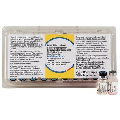 Fel-O-Guard Plus 4 Vaccine 25 x 1 ml Dose , ELANCO AV686481AAM