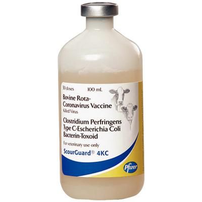 Scourguard 4KC Vaccine 50 Doses , ZOETIS 10003976