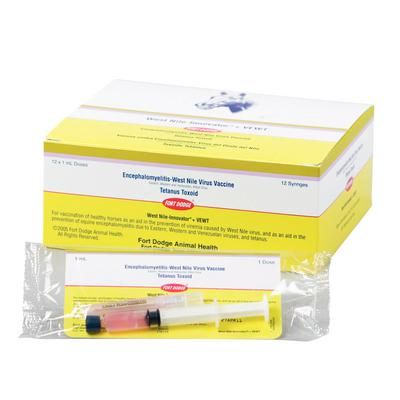 West Nile Innovator + VEWT Vaccine 12 x 1 ml Dose , ZOETIS 10012208