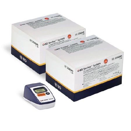 Rapid Test Kit BD Veritor™ System Physician Lab Combo Immunochromatographic Assay Influenza A + B Nasal Swab / Nasopharyngeal Swab Sample CLIA Waived 60 Tests , BD 256071